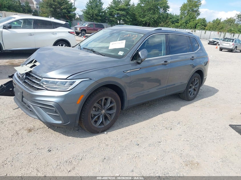 VOLKSWAGEN TIGUAN 2022 VIN 3VV2B7AX4NM169435
