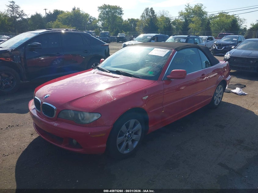 2005 BMW 3er, Hail, IAAI, VIN WBABW33445PG99140 — photo 2