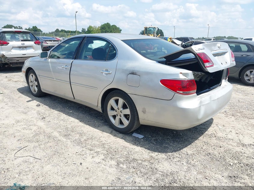 LEXUS ES 330 2005 VIN JTHBA30G455138072