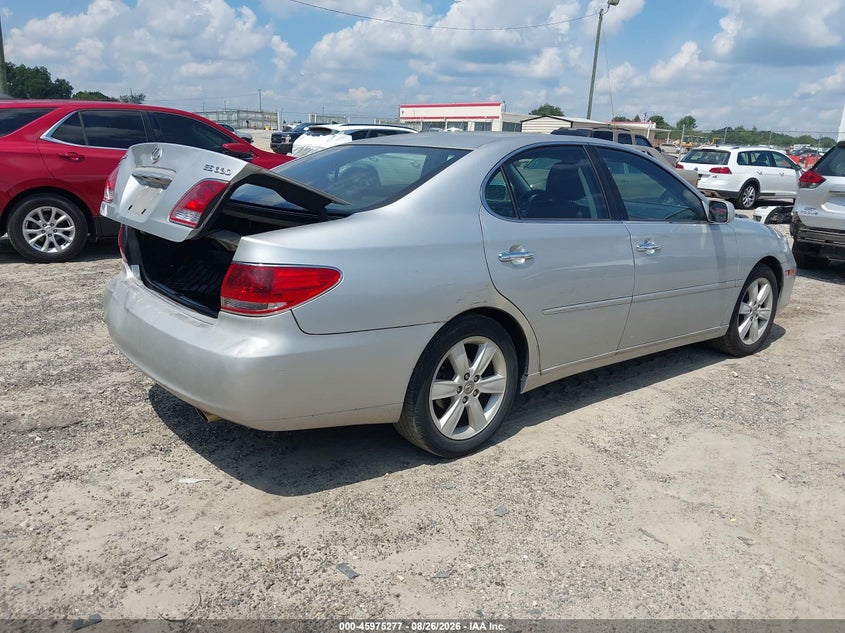 LEXUS ES 330 2005 VIN JTHBA30G455138072