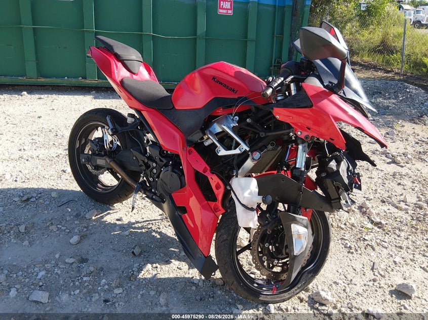 2021 KAWASAKI EX400 auction photo 1