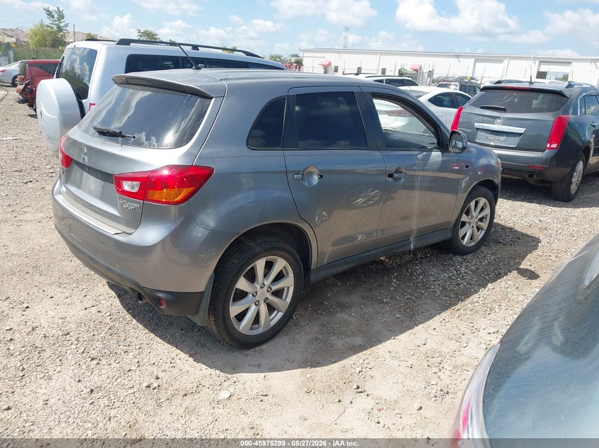 Vin: 4a4ap3au0de023377, lot: 46474539, mitsubishi outlander sport es 20134