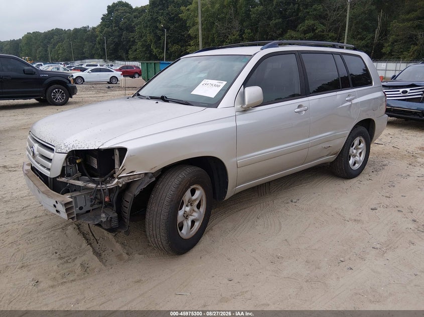 2006 Toyota Highlander, Front End, IAAI, VIN JTEGD21A460150378 — photo 2
