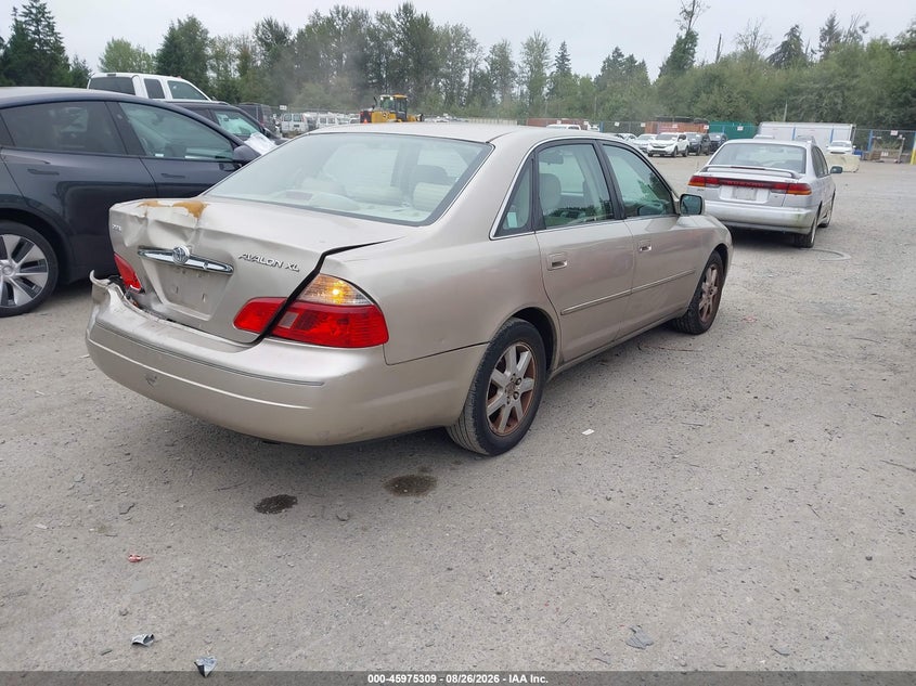 2003 TOYOTA AVALON SEDAN 3.0L V-6 DOHC, VVT, 210HP