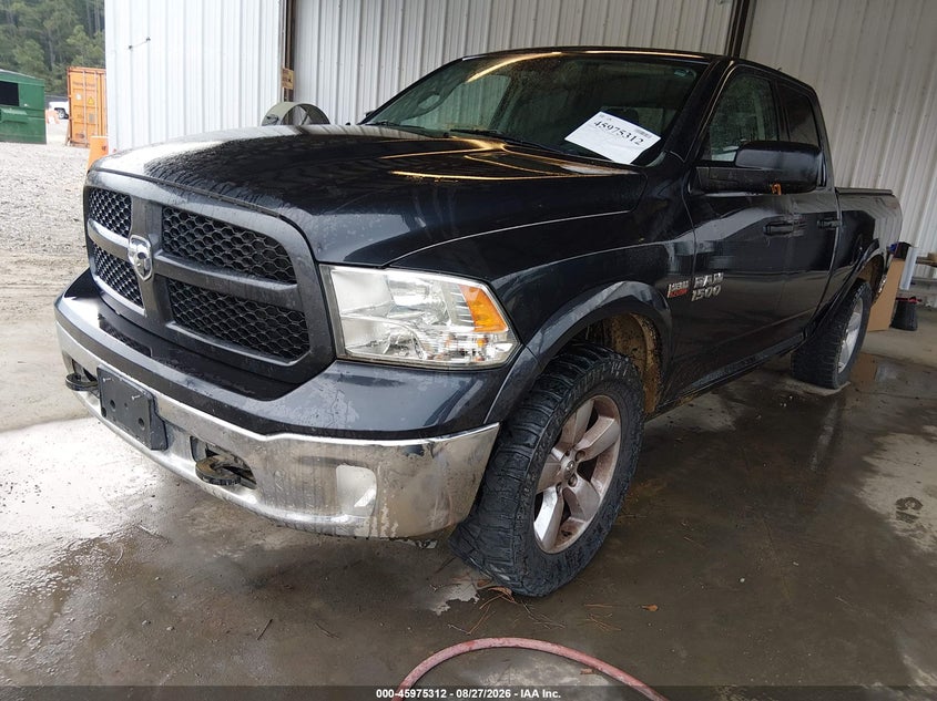 2013 RAM 1500, Normal Wear & Tear, IAAI, VIN 1C6RR6GT7DS647822 — photo 2