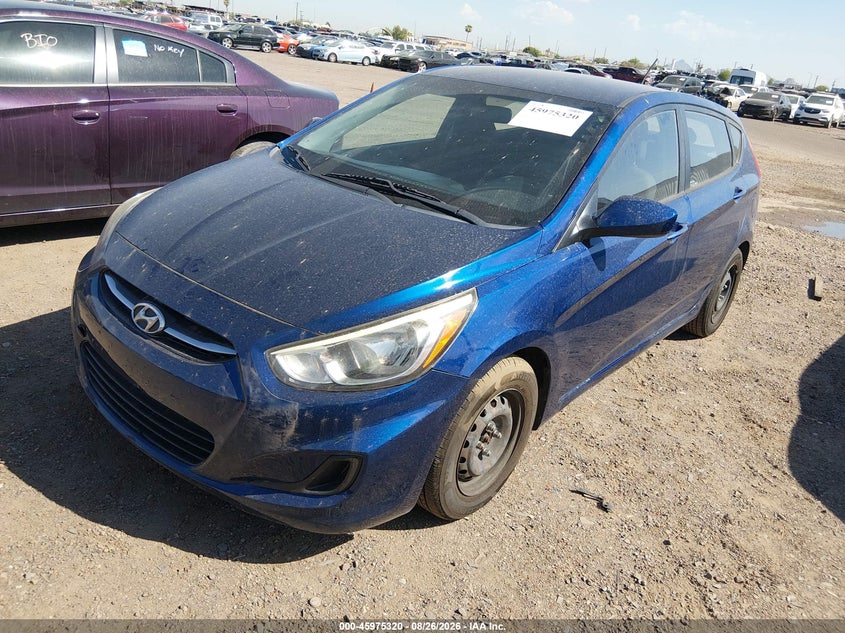 2016 Hyundai Accent, Правый зад, IAAI, VIN KMHCT5AE2GU251712 — фото 2
