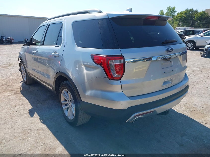 Vin: 1fm5k7d83ggb06593, lot: 46474561, ford explorer xlt 20163