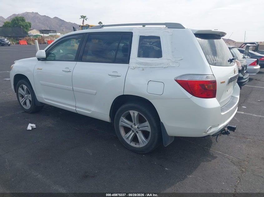 2008 TOYOTA HIGHLANDER auction photo 3