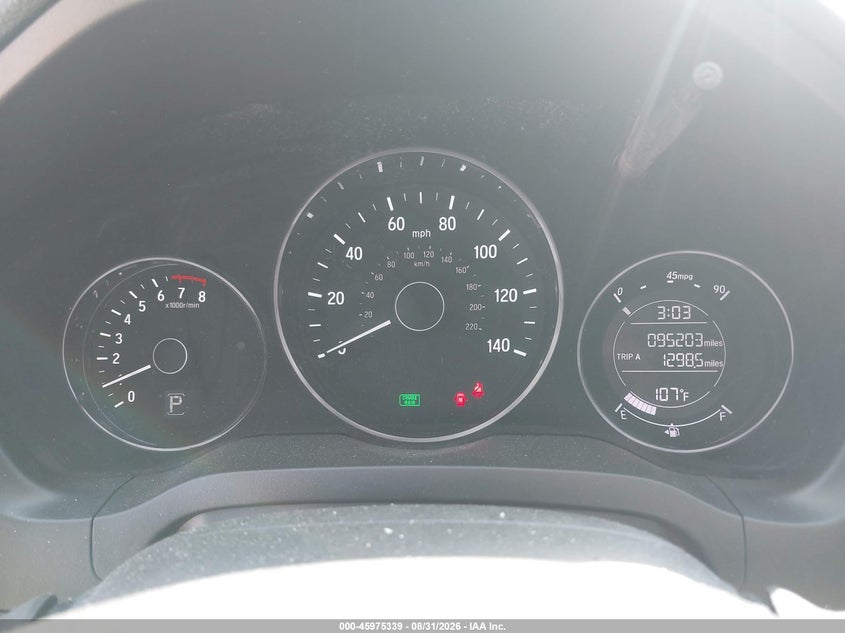 HONDA HR-V 2016 VIN 3CZRU5H7XGM753997