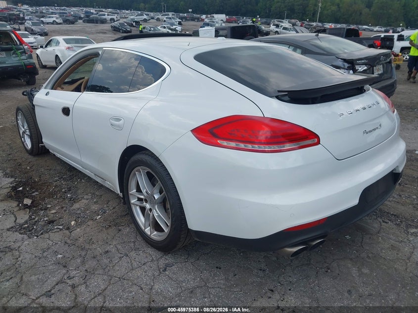 PORSCHE PANAMERA 2014 VIN WP0AB2A70EL055284