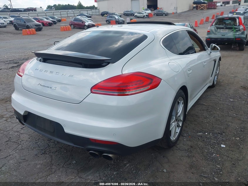 PORSCHE PANAMERA 2014 VIN WP0AB2A70EL055284