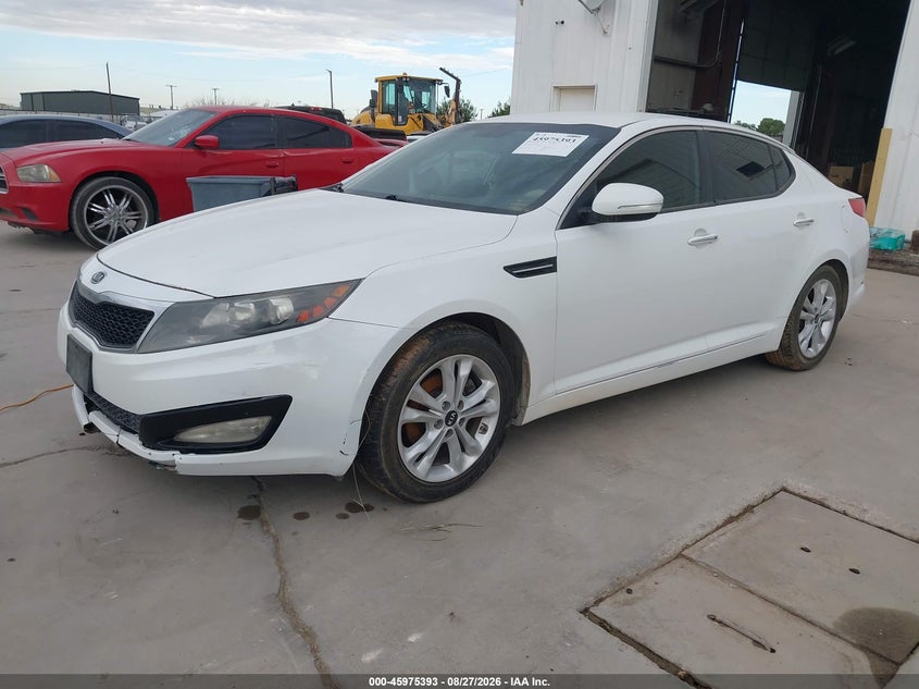 2011 Kia Optima, Right Side, IAAI, VIN KNAGN4A7XB5148050 — photo 2