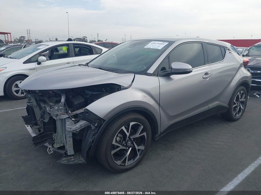 2019 Toyota C-Hr Limited, Front End, IAAI, VIN JTNKHMBX2K1024392 — photo 2