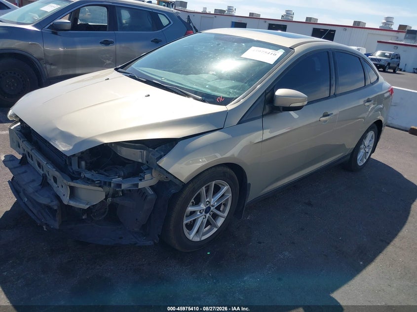 2016 FORD FOCUS SEDAN 2.0L I-4 DI, DOHC, VVT, 160HP