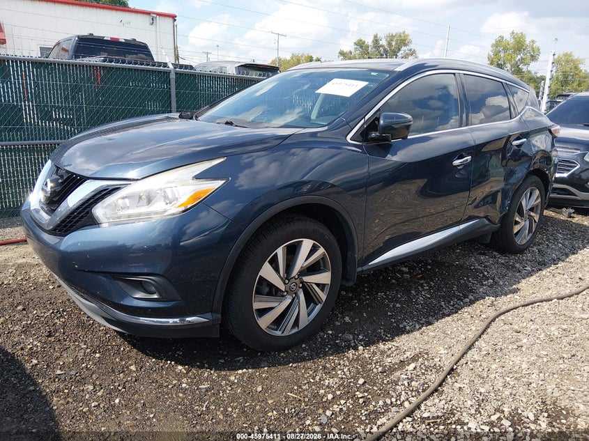 2017 NISSAN MURANO auction photo 2