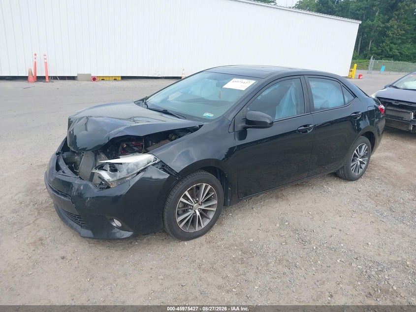 2016 Toyota Corolla, Front End, IAAI, VIN 2T1BURHE4GC497510 — photo 2