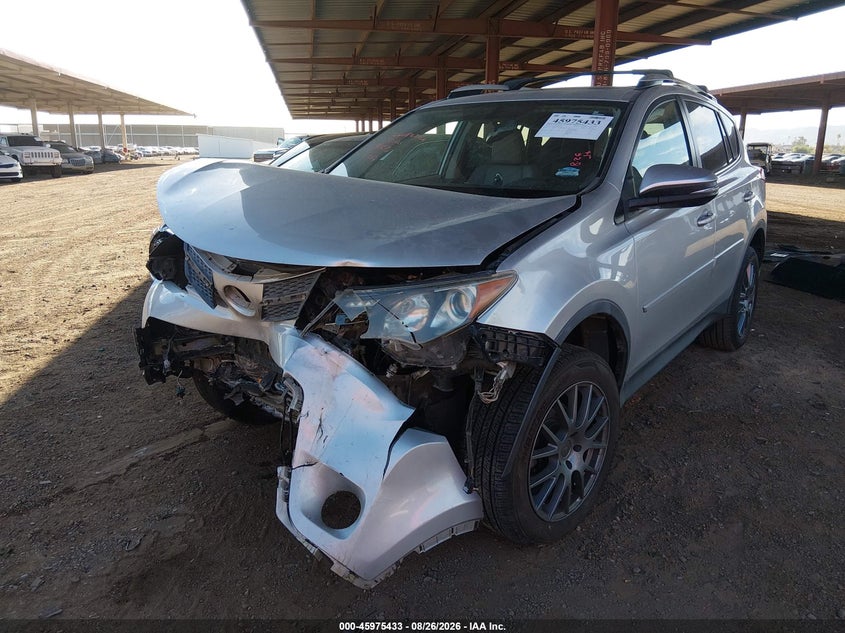 2013 Toyota RAV 4, Удар спереду, IAAI, VIN 2T3YFREV1DW046254 — фото 2