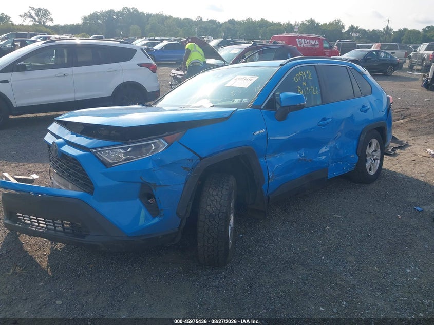 2019 Toyota RAV 4, Обидва боки, IAAI, VIN 2T3RWRFV6KW034150 — фото 2