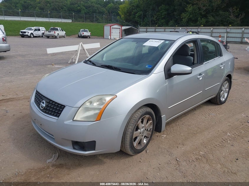 2007 Nissan Sentra, Звичайний знос, IAAI, VIN 3N1AB61E77L641643 — фото 2