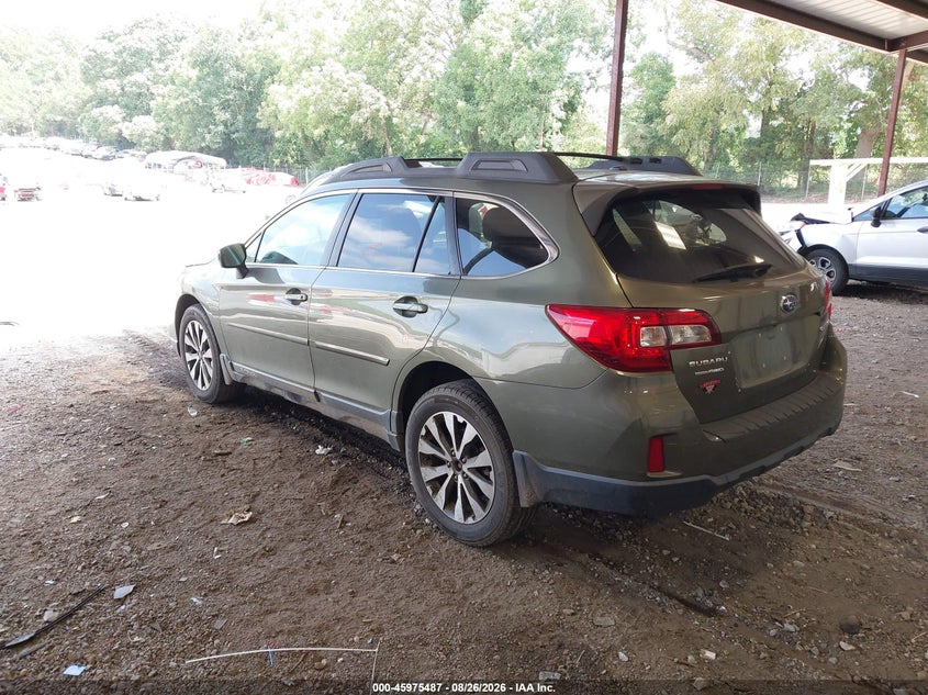 SUBARU OUTBACK 2015 VIN 4S4BSBNC4F3329854