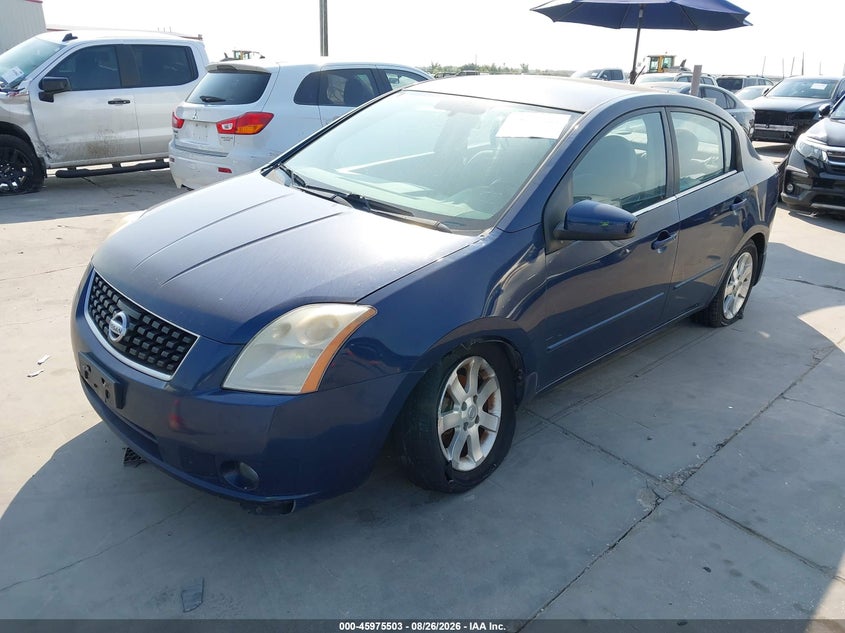 2008 Nissan Sentra, Звичайний знос, IAAI, VIN 3N1AB61E38L620662 — фото 2