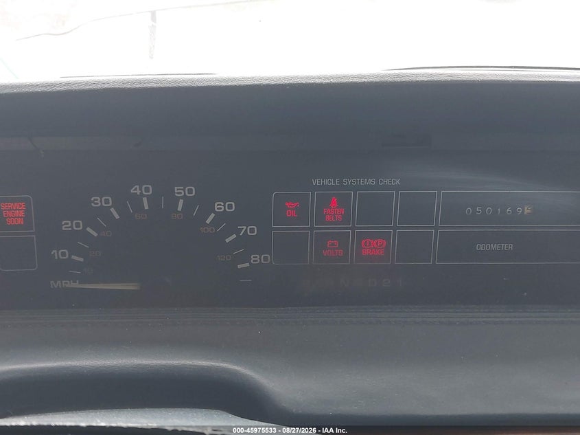1991 CHEVROLET LUMINA auction photo 7