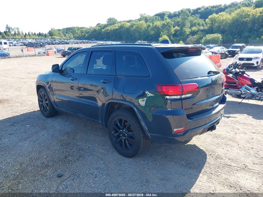 Vin: 1c4rjfag2hc885783, lot: 46474790, jeep grand cherokee altitude 4x4 20173