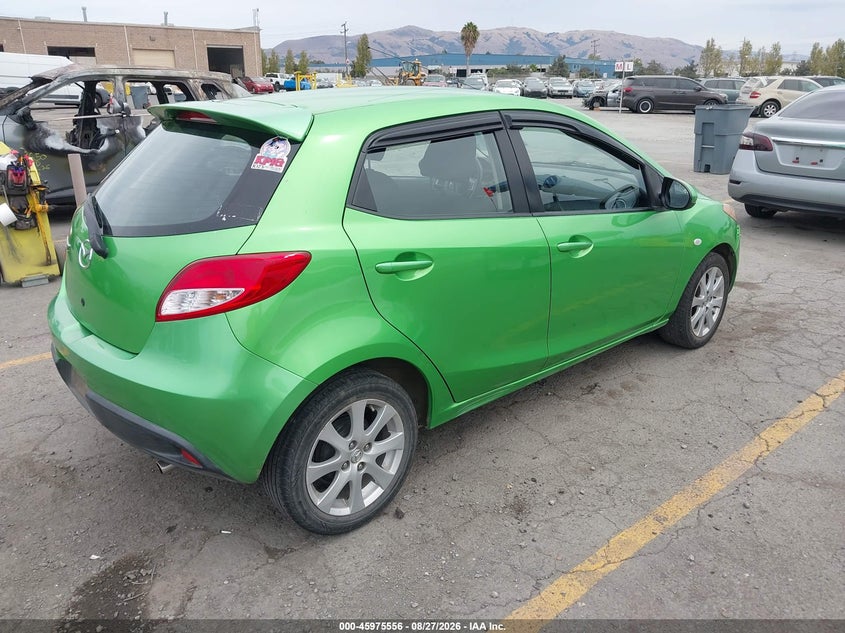Vin: jm1de1lz2c0136363, lot: 46474797, mazda mazda2 touring 20124