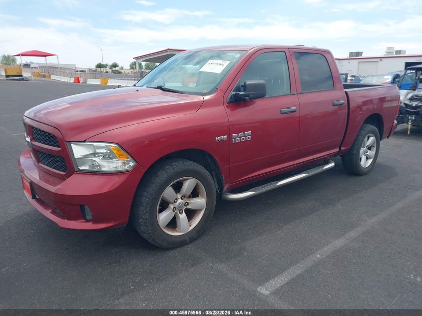 2014 RAM 1500, Rear, IAAI, VIN 1C6RR7KT4ES150208 — photo 2
