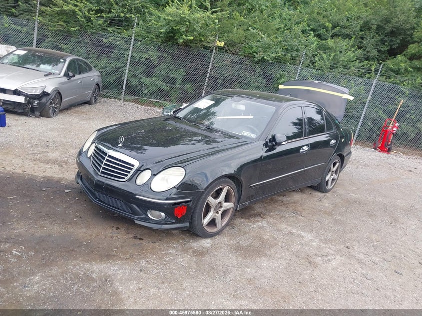 2009 Mercedes-Benz E 350 4Matic, Удар сзади, IAAI, VIN WDBUF87X89B365480 — фото 2