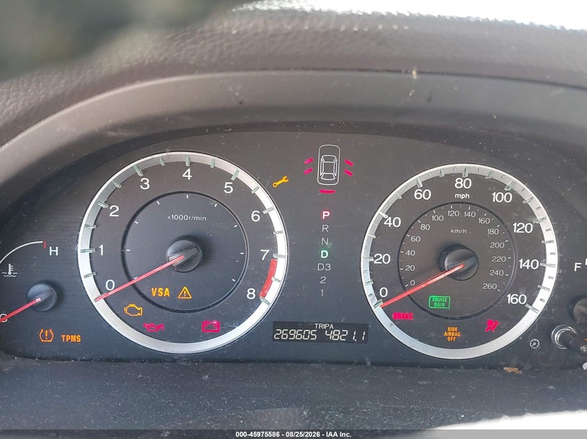 HONDA ACCORD 2008 VIN JHMCP26828C069931