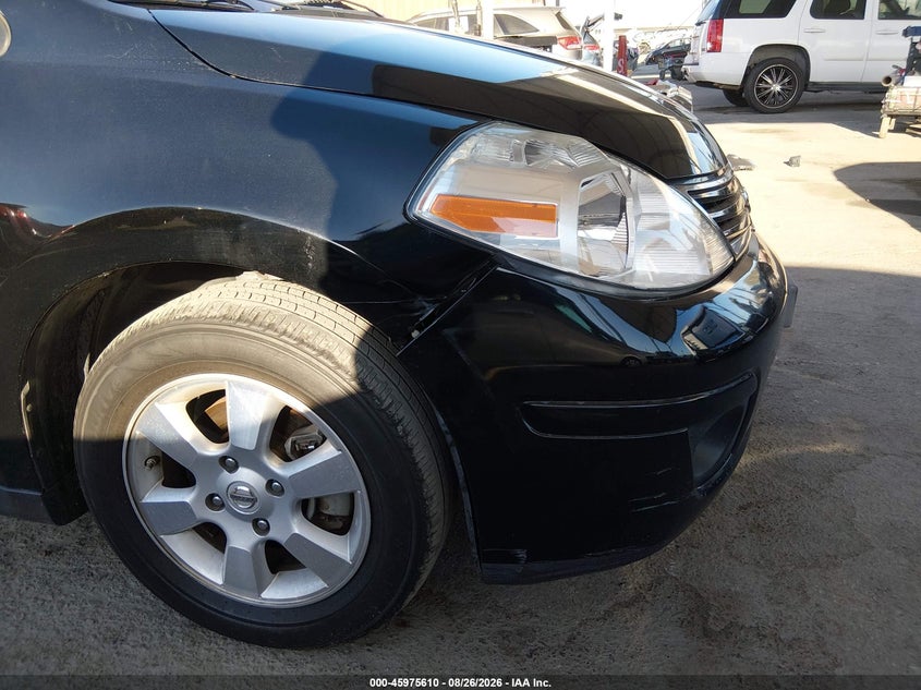 2012 NISSAN VERSA HATCHBACK 1.8L I-4 DOHC, VVT, REGULAR , 122HP
