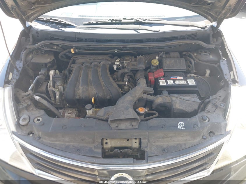 2012 NISSAN VERSA HATCHBACK 1.8L I-4 DOHC, VVT, REGULAR , 122HP