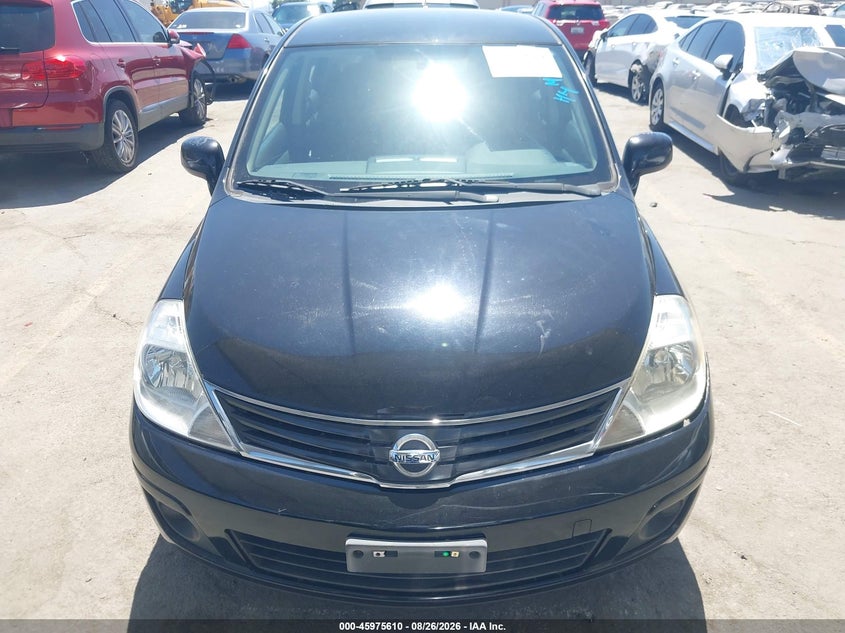 2012 NISSAN VERSA HATCHBACK 1.8L I-4 DOHC, VVT, REGULAR , 122HP