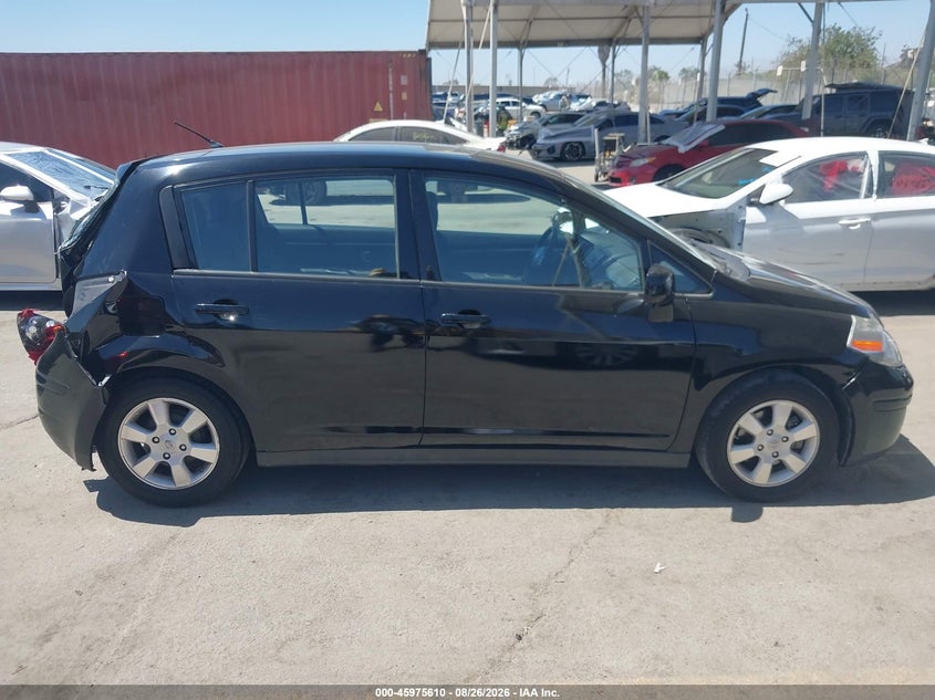 2012 NISSAN VERSA HATCHBACK 1.8L I-4 DOHC, VVT, REGULAR , 122HP