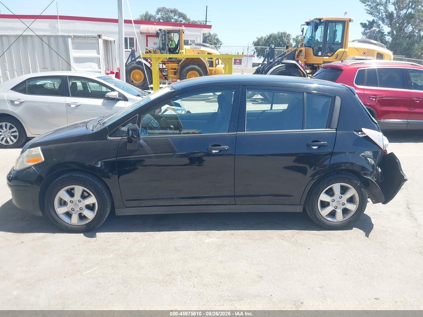 2012 NISSAN VERSA HATCHBACK 1.8L I-4 DOHC, VVT, REGULAR , 122HP