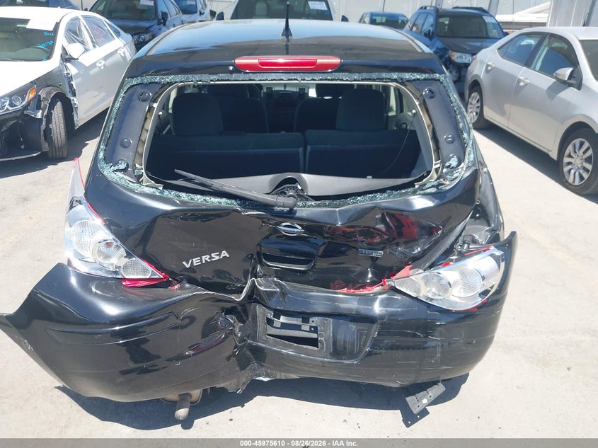 2012 NISSAN VERSA HATCHBACK 1.8L I-4 DOHC, VVT, REGULAR , 122HP