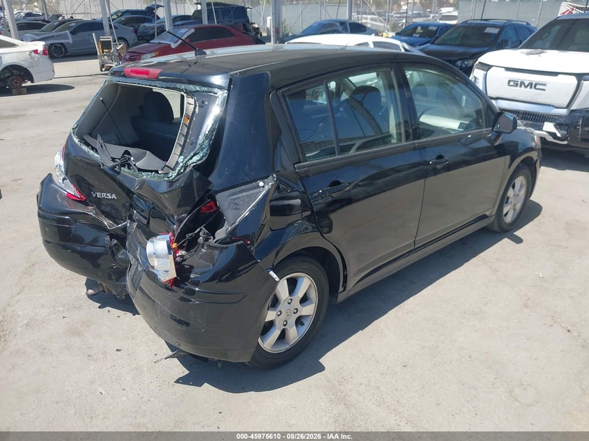 2012 NISSAN VERSA HATCHBACK 1.8L I-4 DOHC, VVT, REGULAR , 122HP