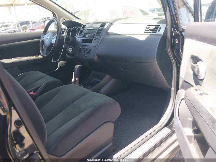 2012 NISSAN VERSA HATCHBACK 1.8L I-4 DOHC, VVT, REGULAR , 122HP