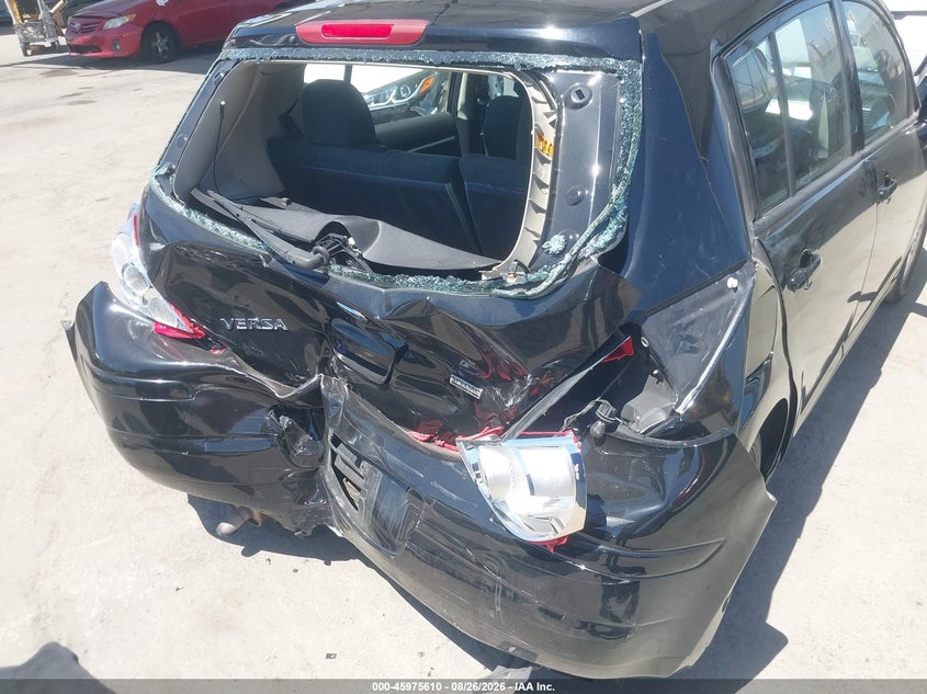 2012 NISSAN VERSA HATCHBACK 1.8L I-4 DOHC, VVT, REGULAR , 122HP