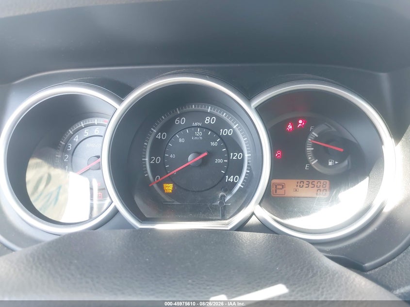 2012 NISSAN VERSA HATCHBACK 1.8L I-4 DOHC, VVT, REGULAR , 122HP
