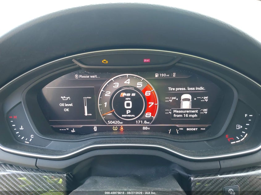 2019 AUDI RS 5 auction photo 7