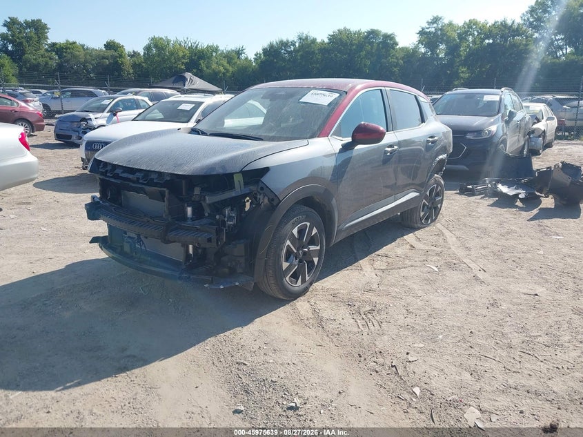 2025 Nissan Kicks, Front & Rear, IAAI, VIN 3N8AP6CB0SL345300 — photo 2