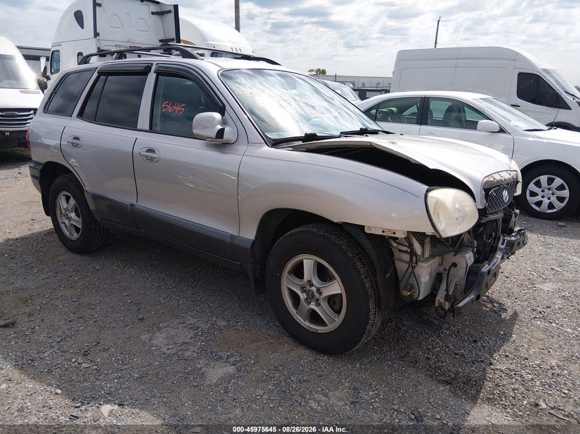 2003 HYUNDAI SANTA FE auction photo 1