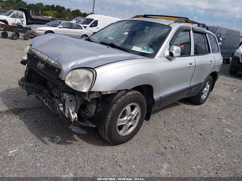2003 HYUNDAI SANTA FE auction photo 2