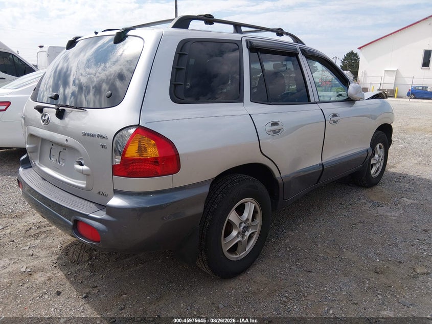 2003 HYUNDAI SANTA FE auction photo 4