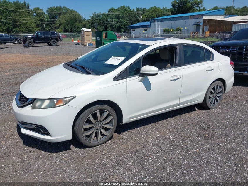 2014 Honda Civic, Обычный износ, IAAI, VIN 19XFB2F97EE023585 — фото 2