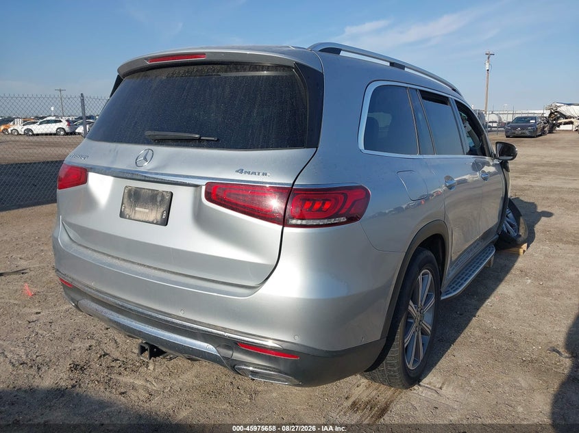 Vin: 4jgff5ke7na653758, lot: 46474898, mercedes-benz gls 450 4matic 20224