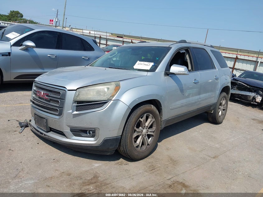 2015 GMC Acadia, Right Side, IAAI, VIN 1GKKRRKD9FJ390218 — photo 2