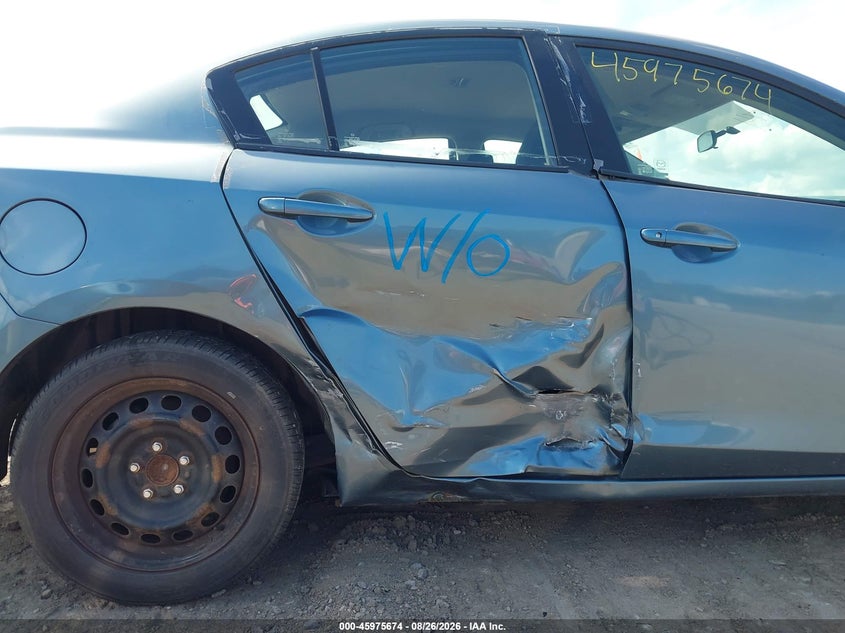 2010 MAZDA 3 SEDAN 2.0L I-4 DOHC, 144HP